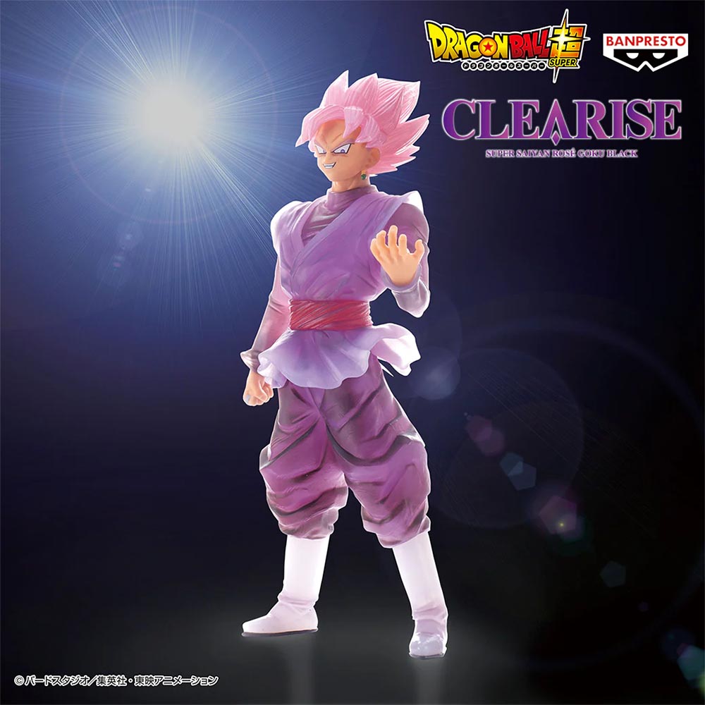 Figurine Dragon Ball Super – Goku Black Rose Super Saiyan 19 Cm, Banpresto Sous Licence